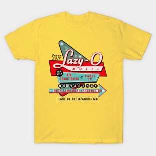 Lazy O Motel Sign T-Shirt